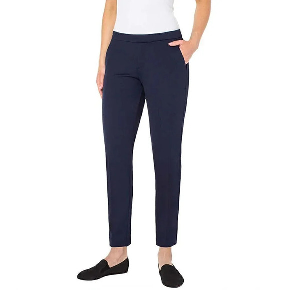 Liverpool | Mid-rise Pull On Trouser | Navy | NWT - Picture 1 of 3